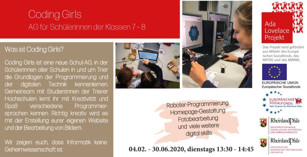 200103 Flyer Ag Coding Girls 2020 Trier Seite 1