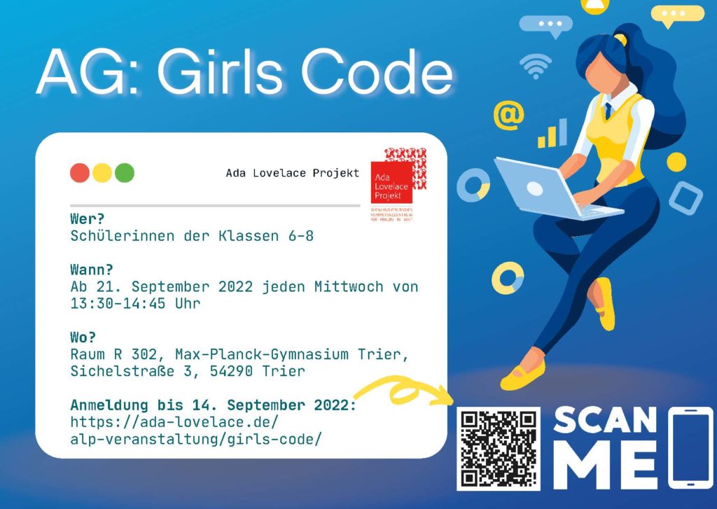 flyer ag girls code seite 1