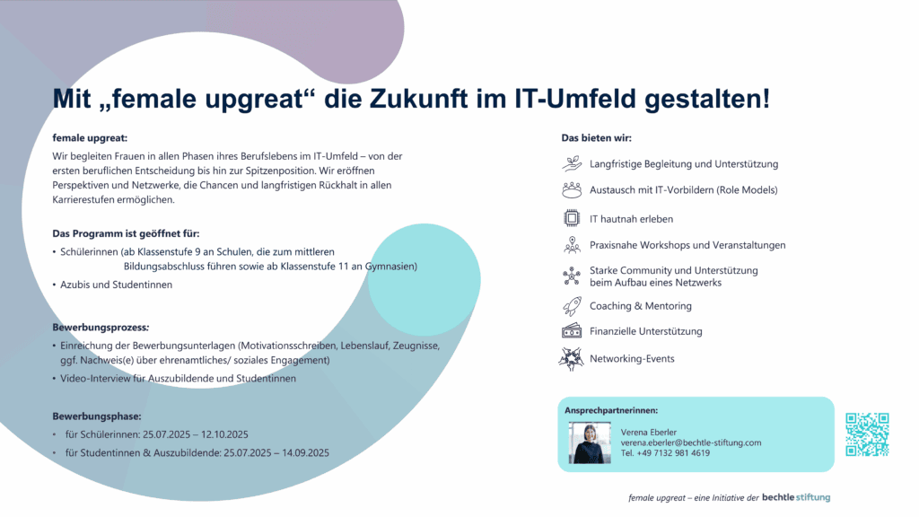 bechtle stiftung flyer stipendienprogramm