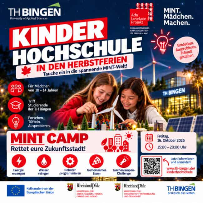 Kinderhochschule MINT-Camp