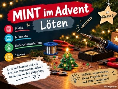 mint im advent löten